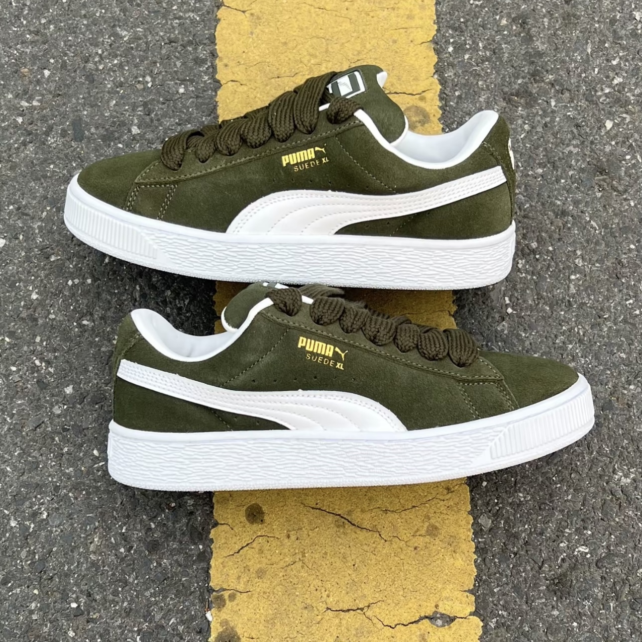 Puma/彪马 Suede XL 面包鞋 板鞋 舒适百搭轻便耐磨板鞋395205-13
