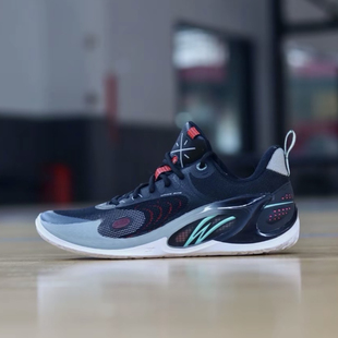 䨻科技 云PLUS科技 防滑耐磨 李宁 ABPT043 篮球鞋 韦德808