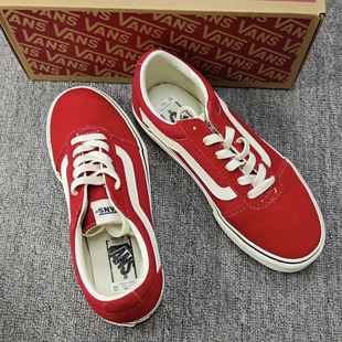 Ward 女款 舒适百搭 板鞋 红色VN0A3IUNBOP黄 低帮 Vans