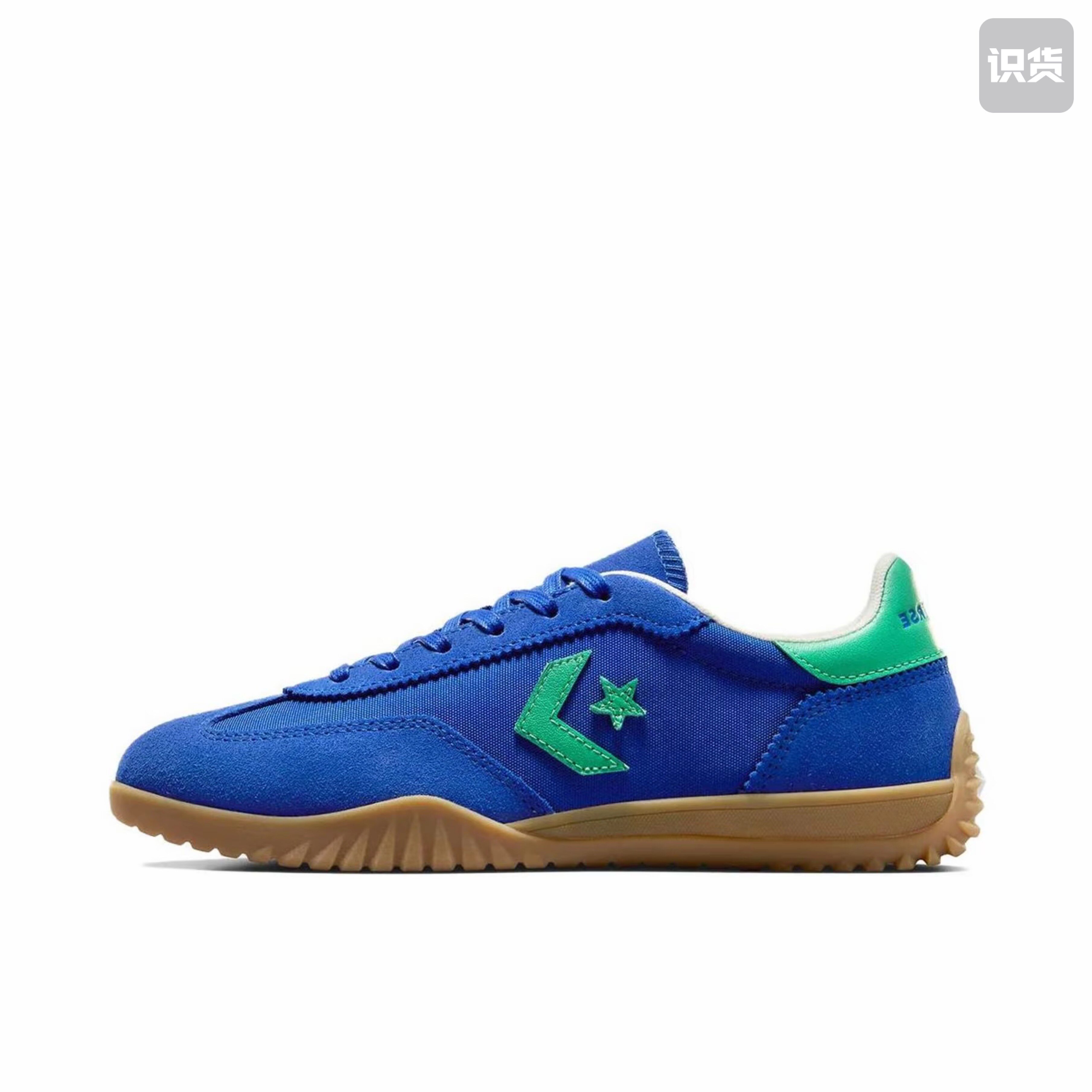Converse Run Star Trainer低帮 生活休闲鞋 蓝色A10372C黄 - 实物图
