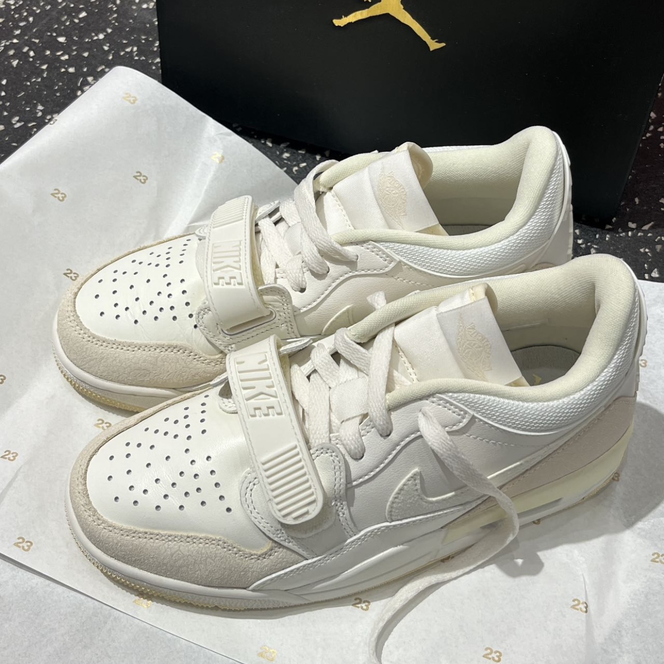 Air Jordan Legacy 312 魔术贴 缓震 运动休闲鞋 FQ7827-102 吴