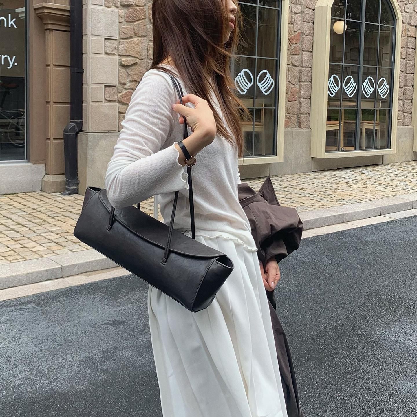 法棍腋下包高级感通勤手提包