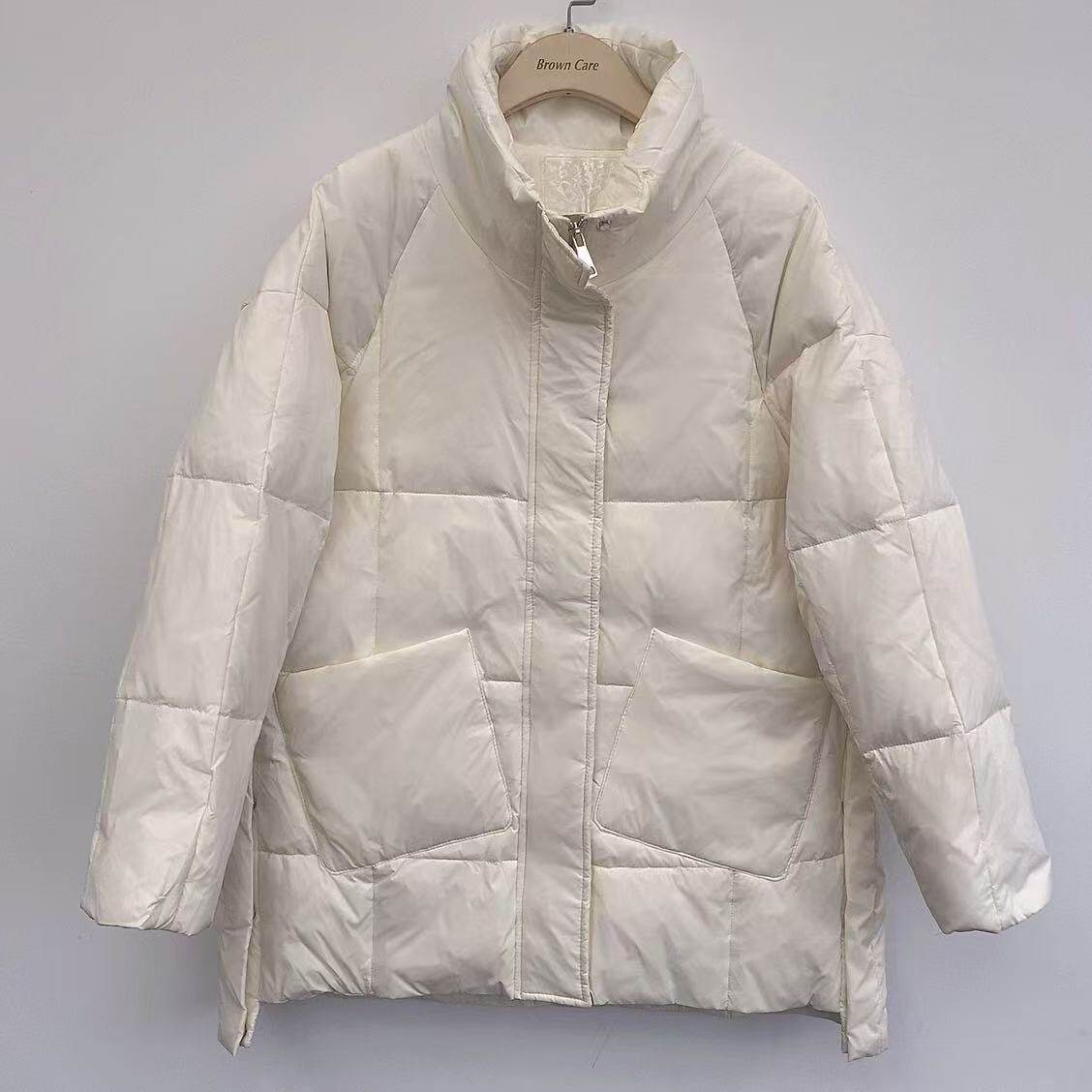 2025冬季新款立领加厚羽绒服