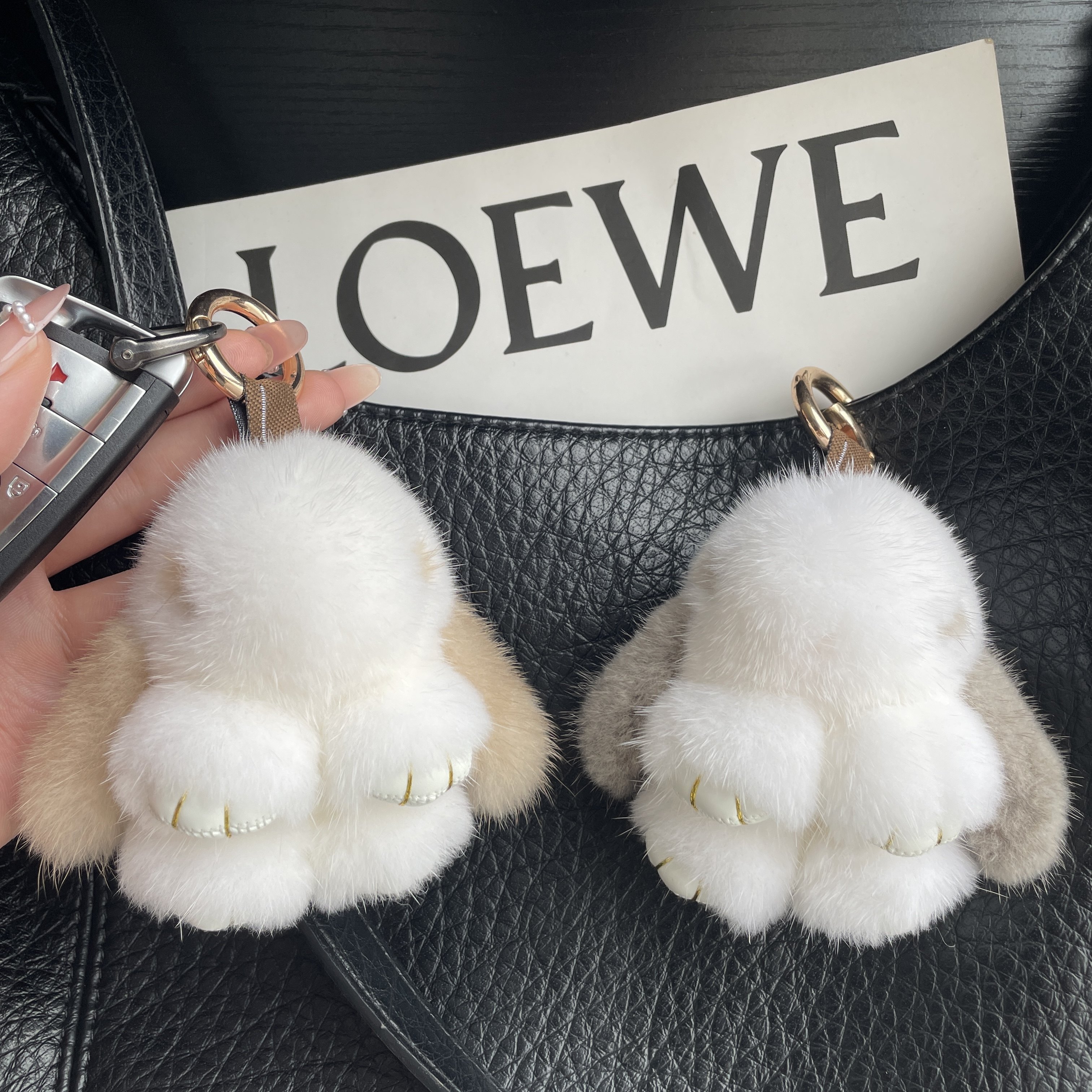 真水貂毛可爱网红兔子挂件书包公仔皮草包包汽车钥匙扣装饰兔,服饰配件/皮带/帽子/围巾,包挂件,淘宝优惠券,粉丝福利购,淘宝优惠卷