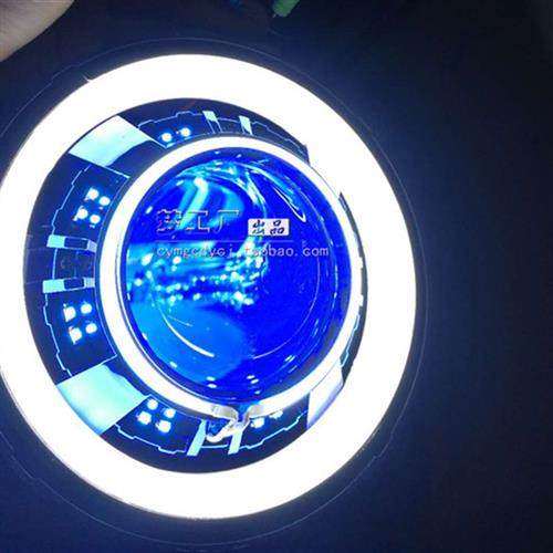 梦工厂小牛N1S Nqi M+ MQIL ML M2智能大灯透镜钢铁侠从天而降