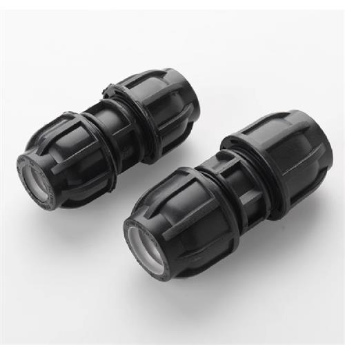 pe快接 直通三通直接水管弯头40 33硅芯管快速接头塑料管膨胀堵头