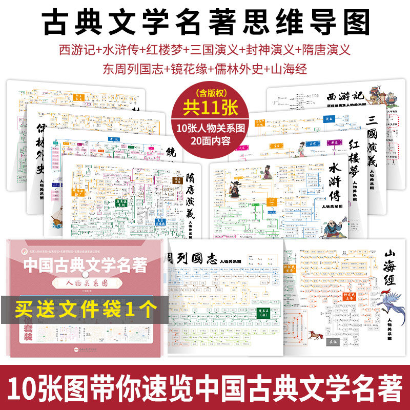传西游记山海经隋唐演义东周列国志封神演义镜花缘儒林外史小学初中高