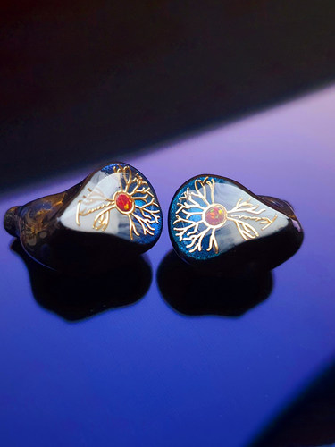 KINERA/王者时代IDUN鎏金两铁一圈入耳式耳机HIFI高解析大声场塞