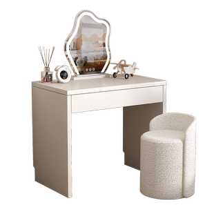 梳妆台小型40公分床头化妆桌60cm迷你实木化妆台50现代简约书桌