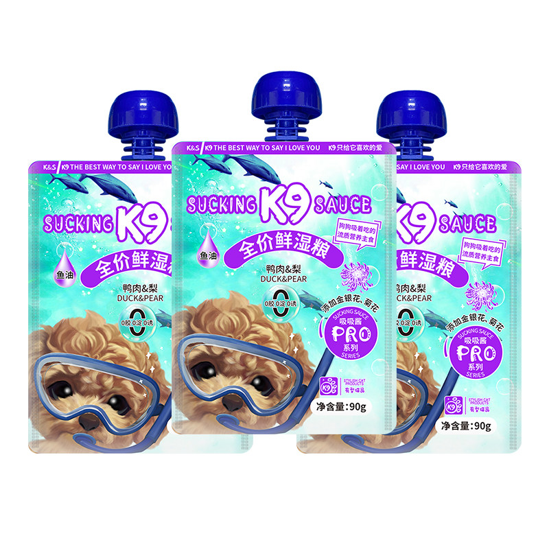 K9狗狗主食餐包90g*3袋 9.9元 - 86线报