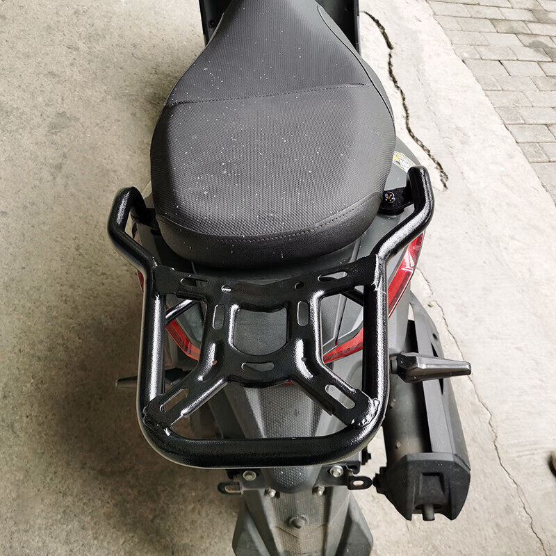 适用于踏板车光阳动丽g150后货架尾箱架尾翼后扶手尾架改装配件