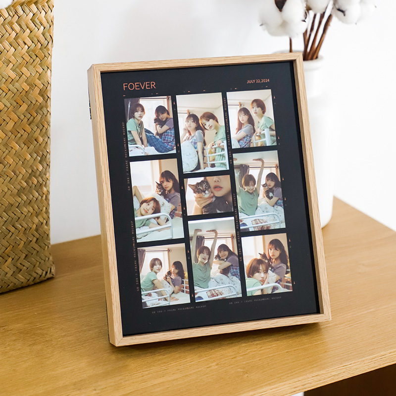 五月画馆复古相框高级定制洗照片