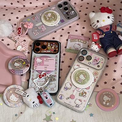 泡泡骚通用强磁吸白日梦手帐本hellokitty适用于iphone17promax手机壳16/15/14/13/12可爱ins风磁吸支架