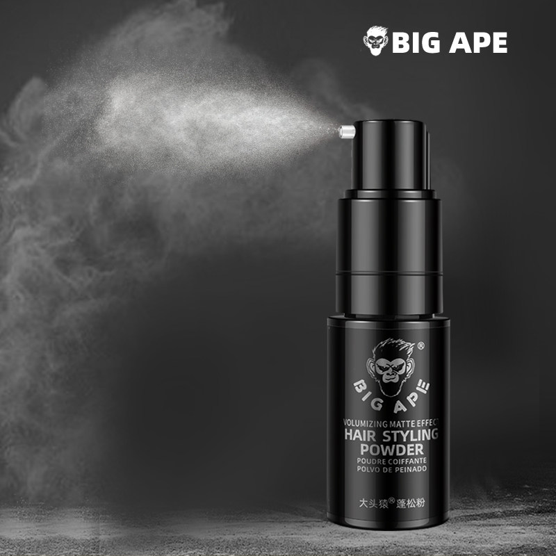 BIGAPE大头猿蓬松粉25g哑光持久定造型长发泥刘海去油黑人头喷雾