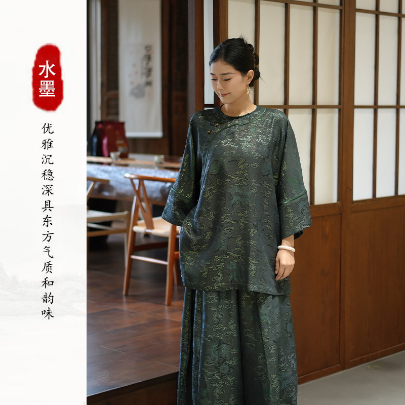 名家张林根彩通螺钿正绢上衣图片