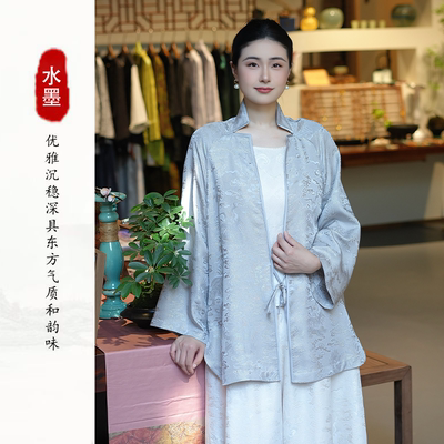 张林根正绢麒麟外套M76375