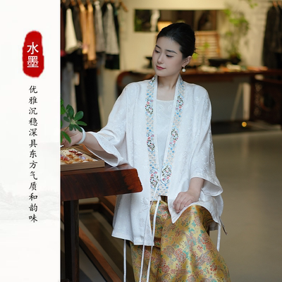 张林根正绢加捻版外套
