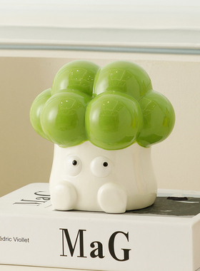 西兰宝创意陶瓷摆件装饰桌面简约小众可爱瓷器客厅房间高级小摆设