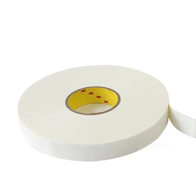 3M4466W低气味VOC防水密封泡棉胶带、卫浴挂钩粘接泡棉双面胶带