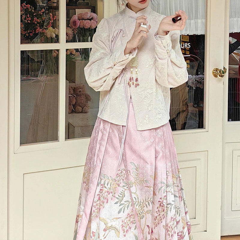 知心衣秋季新款新中式国风版立领