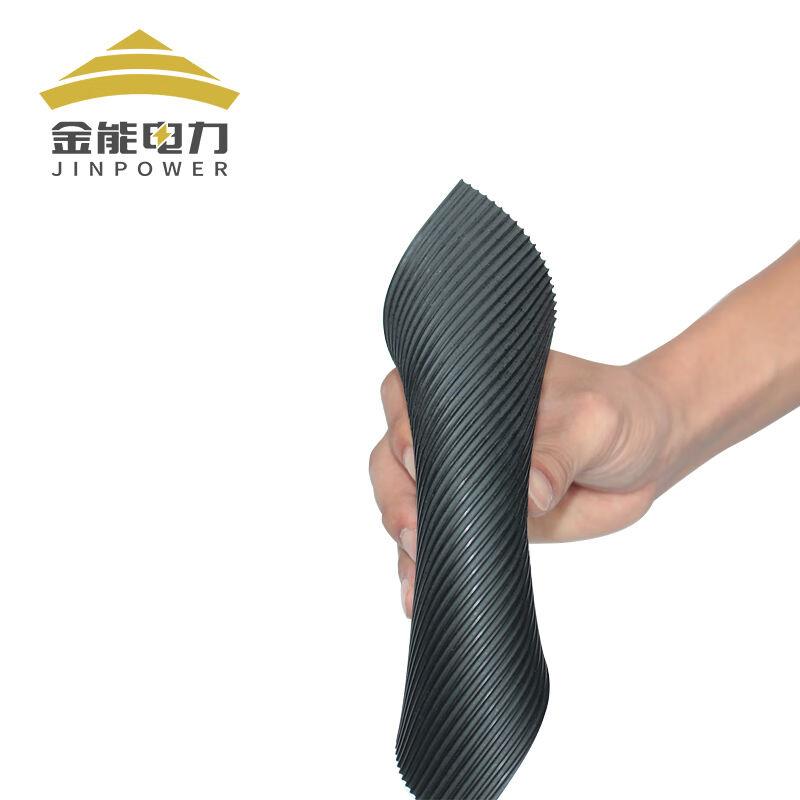 金能电力绝缘垫配电房绝缘胶垫10kv高压绝缘橡胶板5mm均匀条纹防