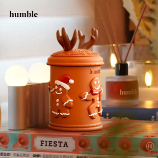 【新年新品】humble帕特农姜饼人香薰蜡烛卧室内摆件礼盒闺蜜礼物