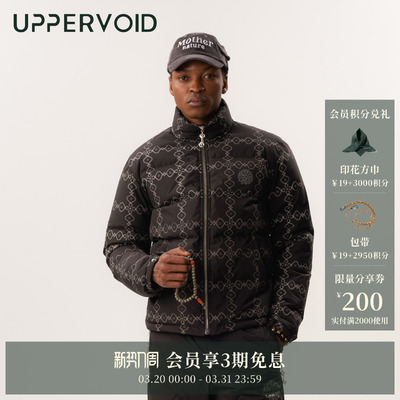 UPPERVOID防水羽绒服短款保暖