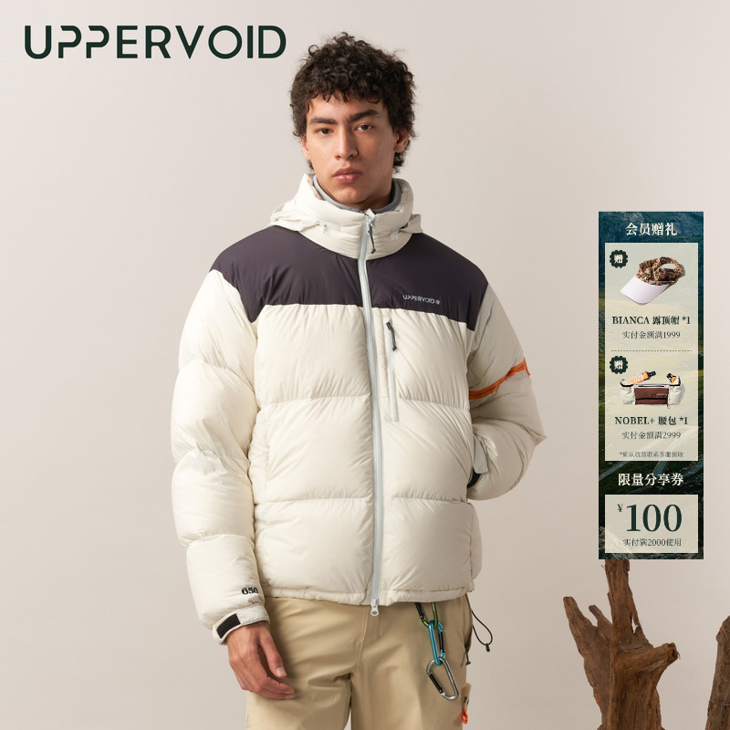 UPPERVOID羽绒服短款轻量保暖
