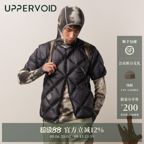 UPPERVOID短袖羽绒服轻薄