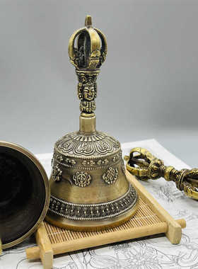 尼泊尔手工金刚铃杵声音清脆