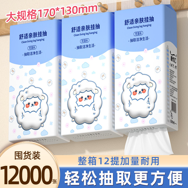 悬挂式抽纸巾家庭装12大提图片