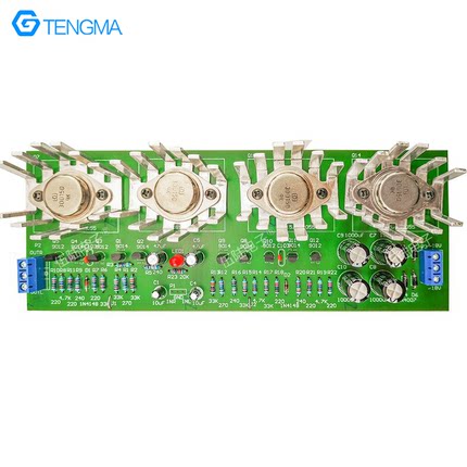 OCL功放板套件 100W 大功率 百瓦 双声道纯后级 DIY 功放散件