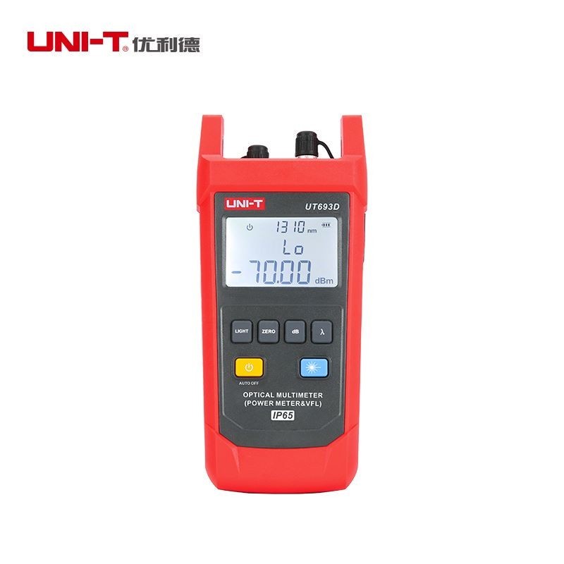 优利德高精度电信光衰测试光纤红光电笔UT693D迷你手持式光功率计