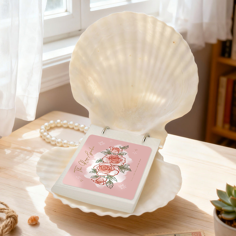 简约ins风贝壳造型卡册本拍立得相册本票据收纳册复古风女生卡片收集册便携本旅游纪念品创意送朋友礼物女孩,文具电教/文化用品/商务用品,相册/卡册收纳,淘宝优惠券,粉丝福利购,淘宝优惠卷