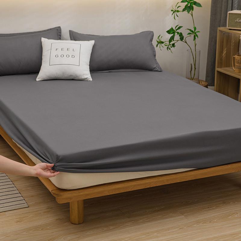 bed mattress cover bed sheets fitted single bed sheet twin 床上用品 床笠 原图主图