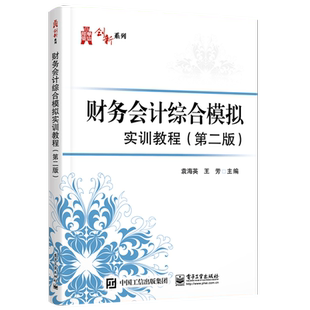 官方正版 财务会计综合模拟实训教程 第二版 高等院校会计学基础中级会计学成本会计管理会计教材 会计实训类教材 袁海英 编著