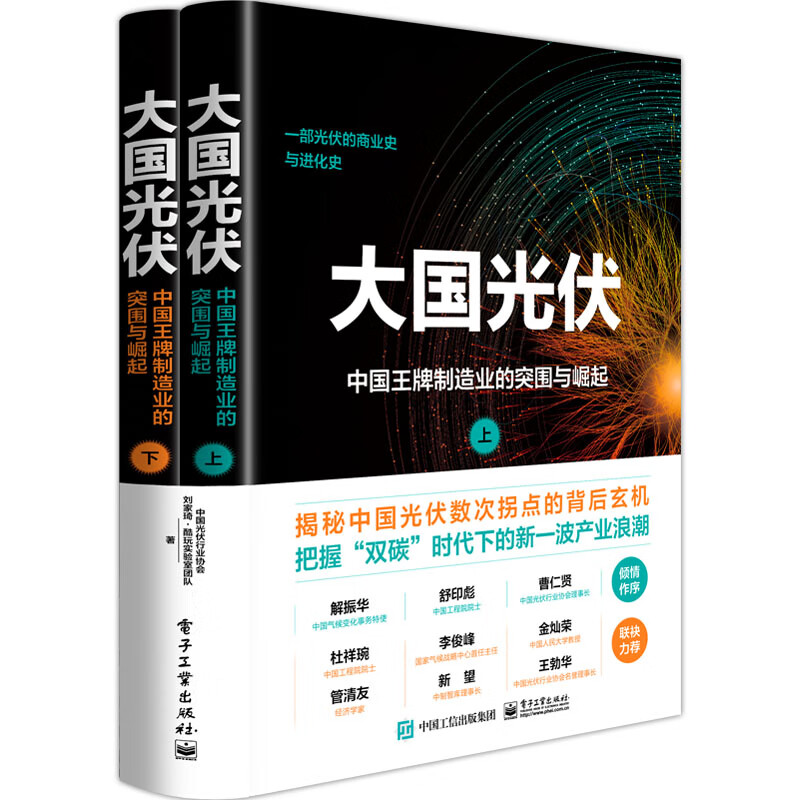 官方正版大国光伏中国王牌制造业的突围与崛起中国光伏行业数十年发展历程与辉煌成就的纪实性著作电子工业出版社