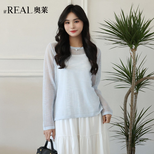 夏季针织衫it'real披肩