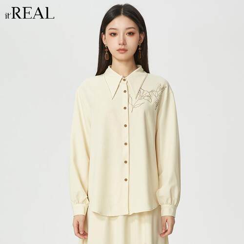 衬衫itreal2024秋时尚
