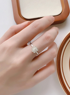 990足银山茶花仙气戒指