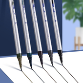 日本akashiya明石屋ThinLINE嘉禾极细毛笔书法专用软笔国画勾线笔小楷笔专业级小毛笔楷书隶书练字墨笔初学者