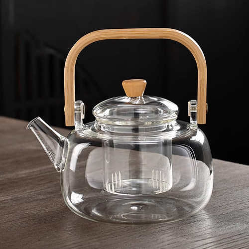 轻奢玻璃茶壶泡茶家用煮茶壶
