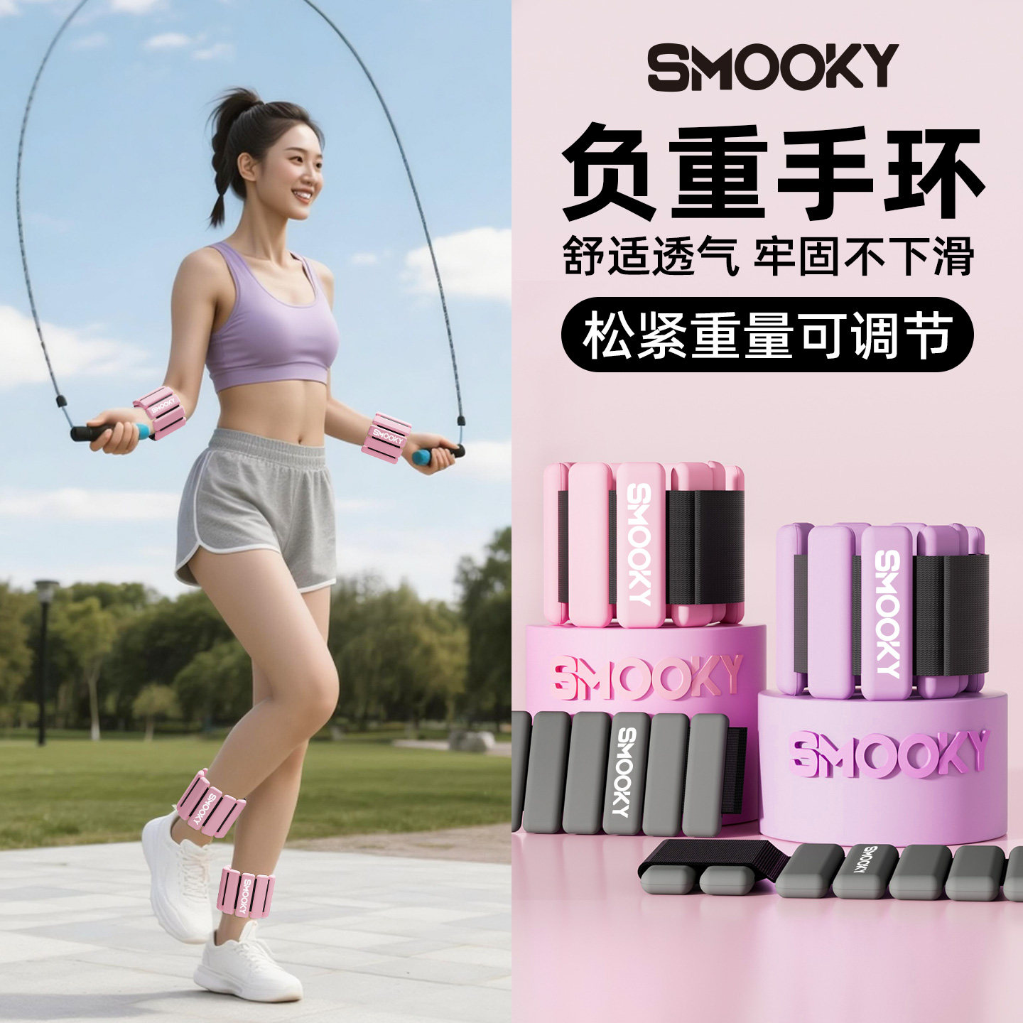 SMOOKY负重手环舞蹈腿部沙袋