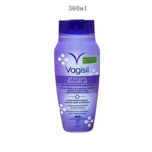 加拿大 Vagisil  私处护理液洗剂  pH平衡款360ml