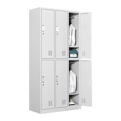 奇凌更衣室钢制6门开合门