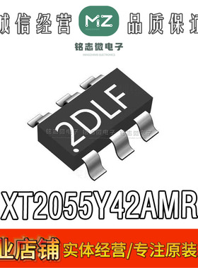 南麟XT2055Y42AMR 丝印2DLF 800MA双灯指示电池SOT23-6充电稳压IC