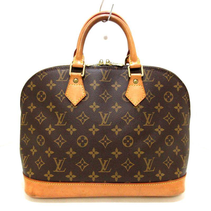 中古LV路易威登85新Alma贝壳包手提包老花35523548 brandear ZG