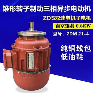 南京ZDM121-4 0.8KW锥刹电机5T双速葫芦ZDS41-4 7.5/0.8KW小电机