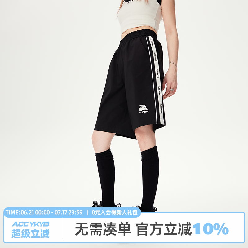 YKYB黄子韬工装风短裤中性棉感机能五分裤立体大口袋美式高街中裤