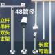 监控立杆吊装 双头摄像机加长杆围墙摄像头立柱双头鸭嘴一体支架